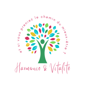 Logo de l'association Harmonie & Vitalité à Dieppe, créée et animée par Vanessa Yung, médecine chinoise et Mathilde Roche, naturopathie